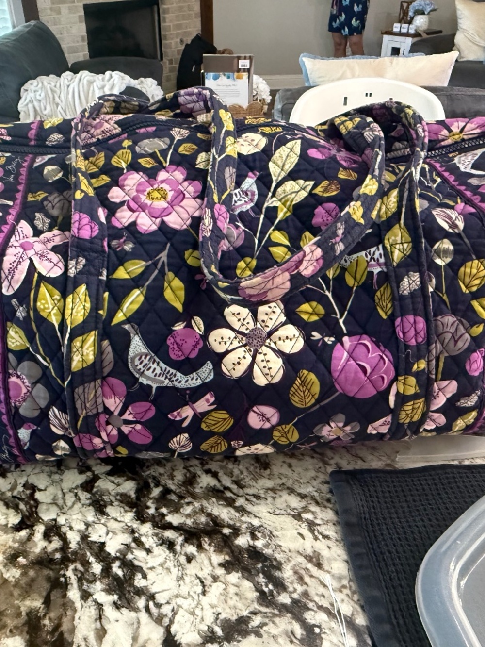 Vera Bradley duffle bag